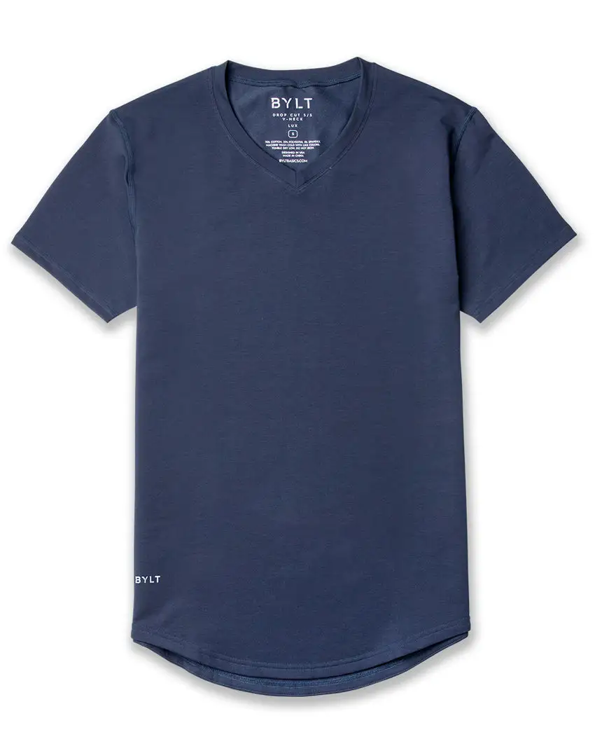 Drop-Cut V-Neck: Lux