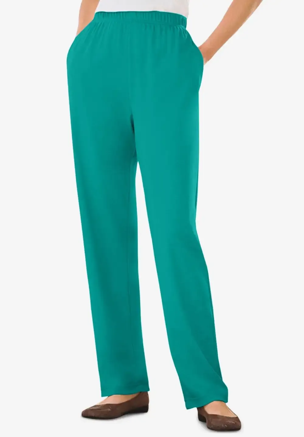 7-Day Knit Straight Leg Pant