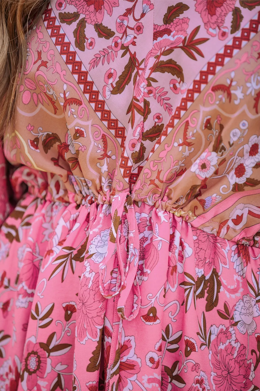 Mystic Paisley Mini Dress