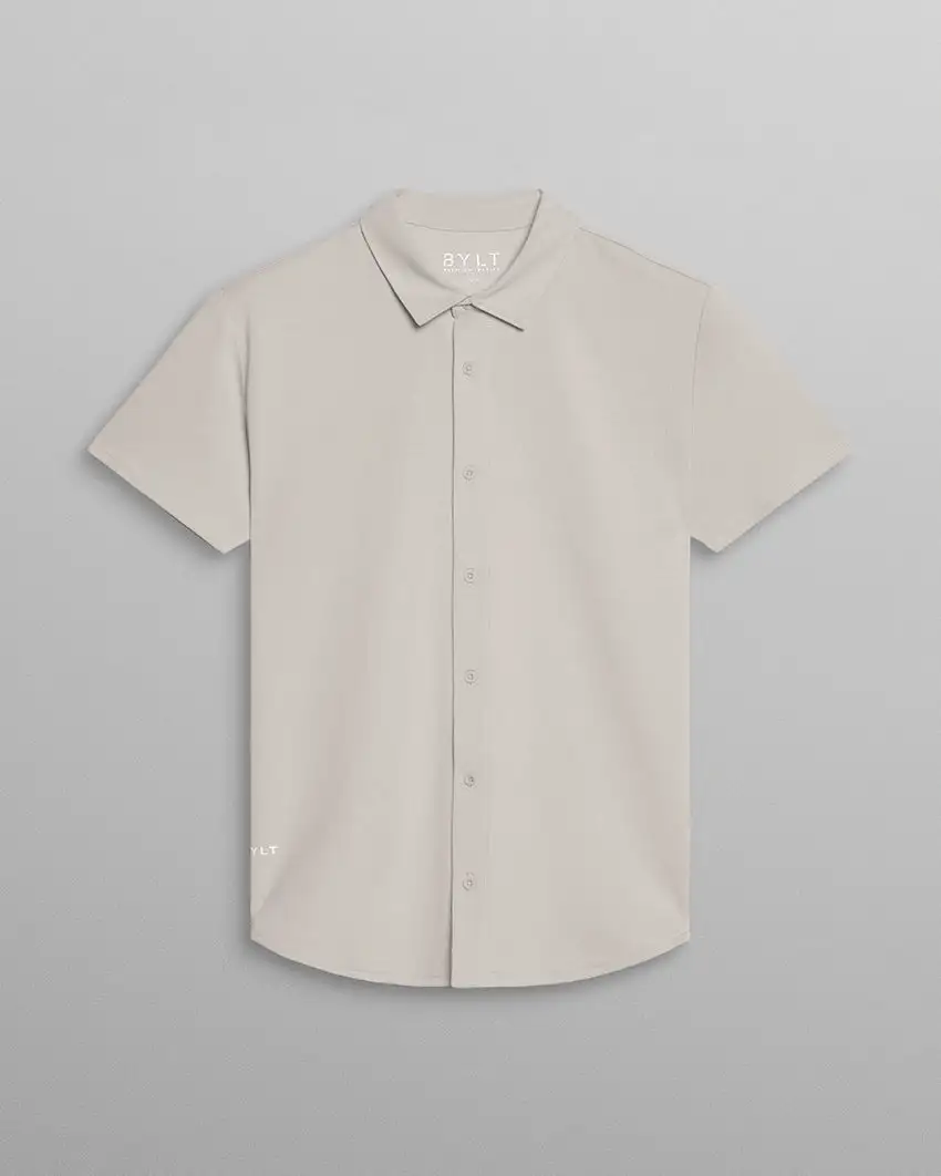 Lux Short Sleeve Button Down