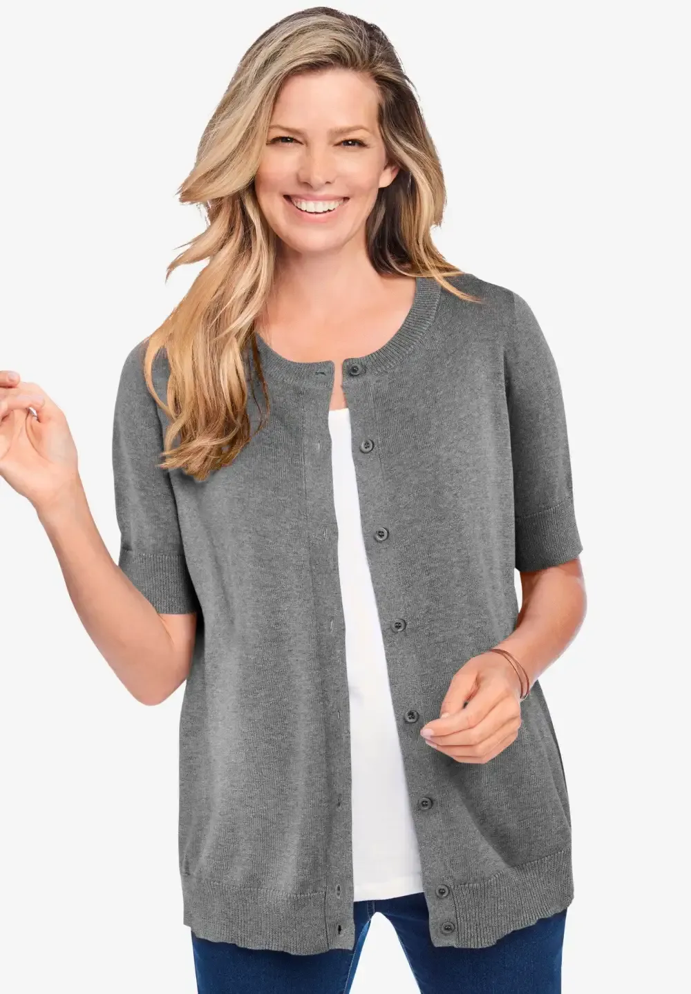 Perfect Elbow-Length Sleeve Cardigan