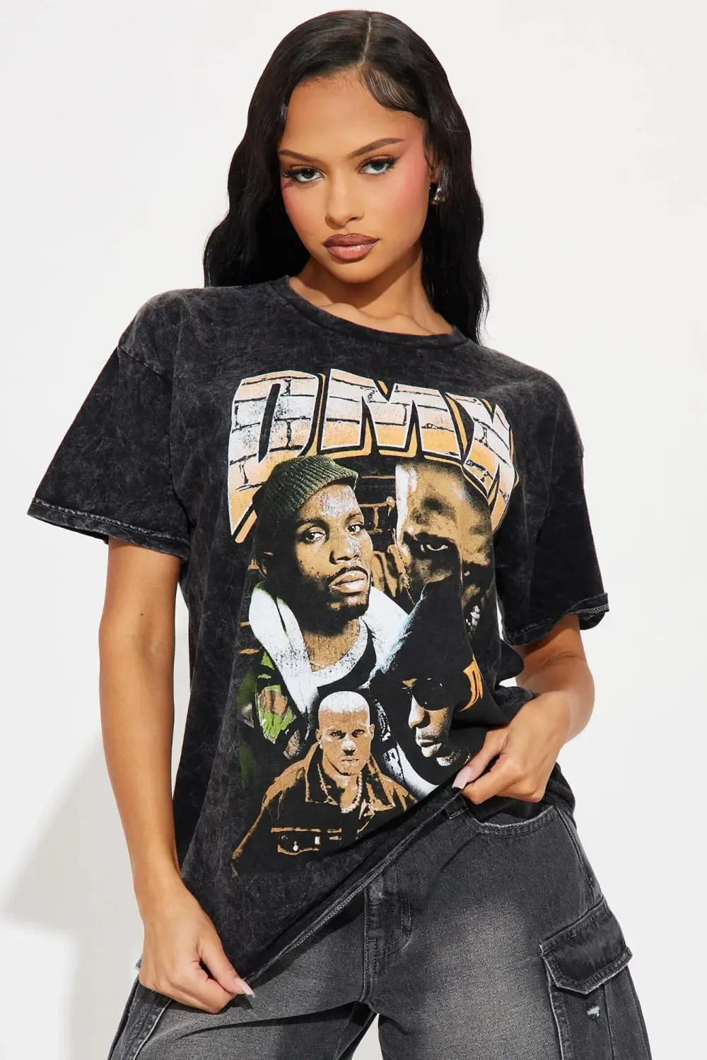 DMX Only Washed Tee - Black