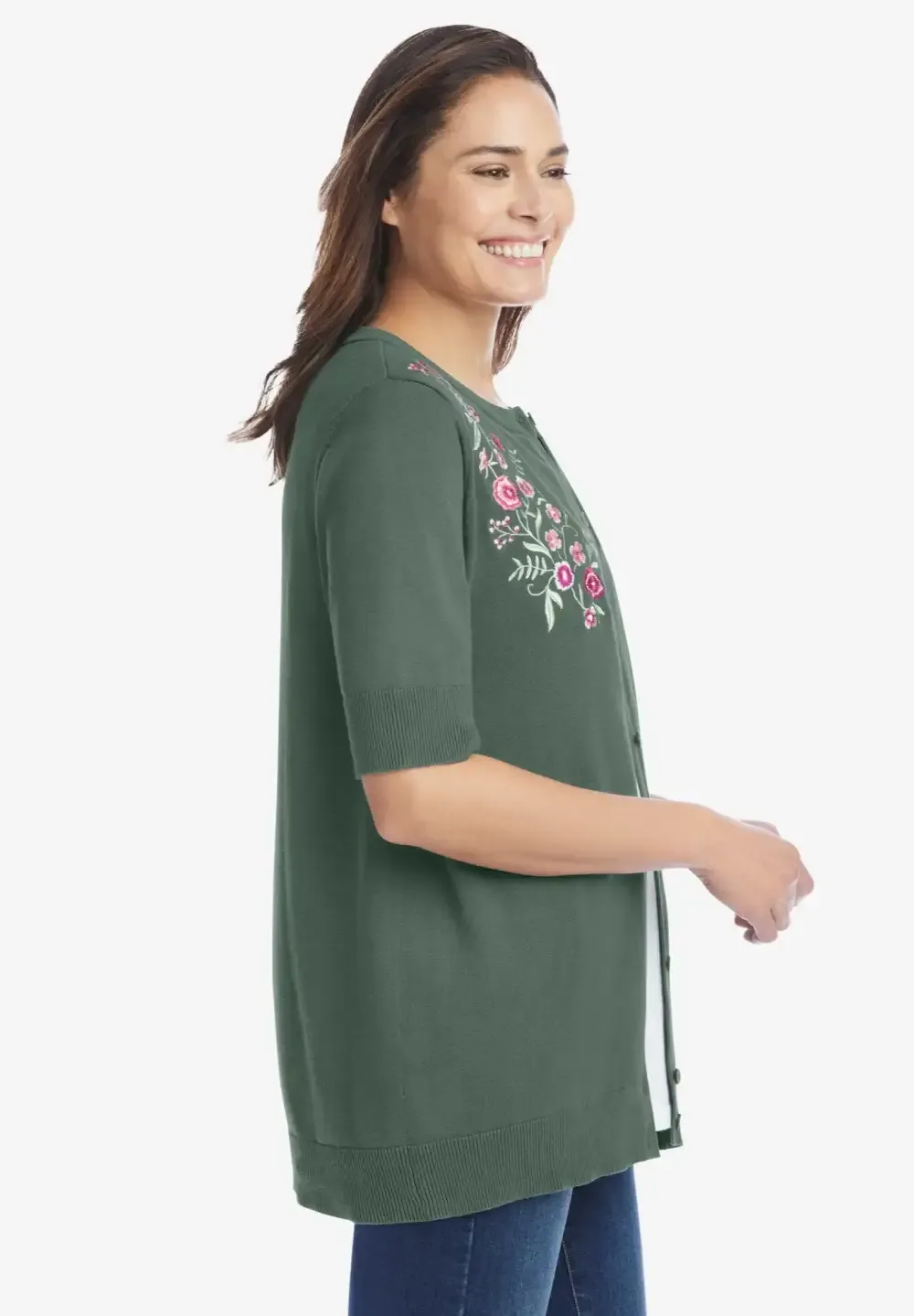 Perfect Elbow-Length Sleeve Cardigan