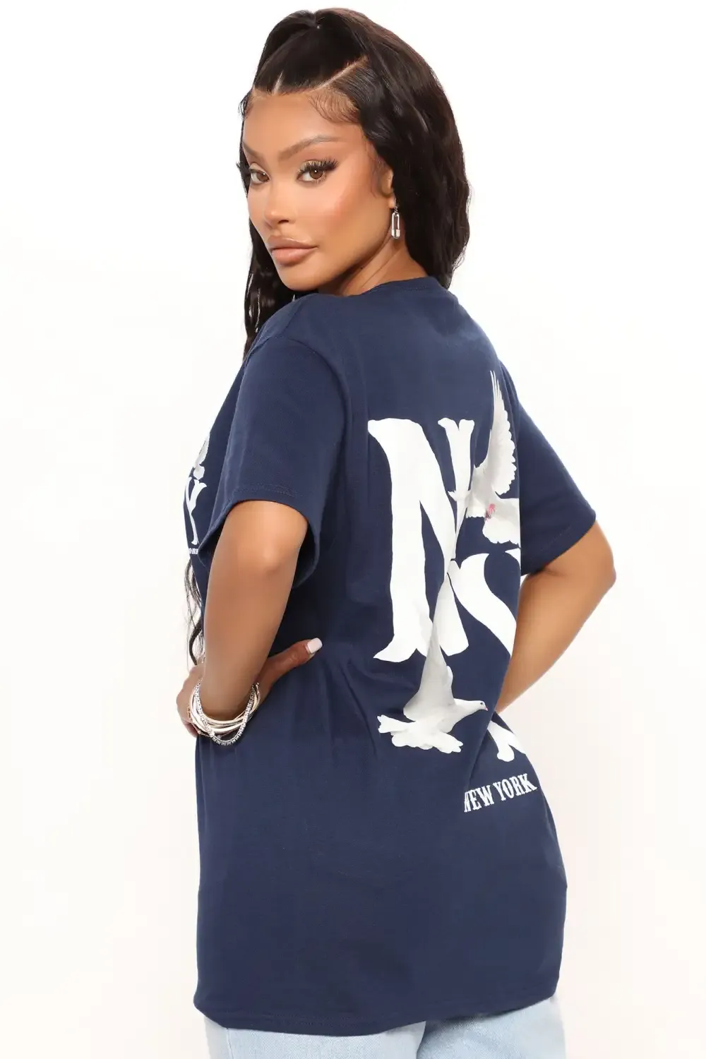 Flyest In The East Short Sleeve Tee - Navy