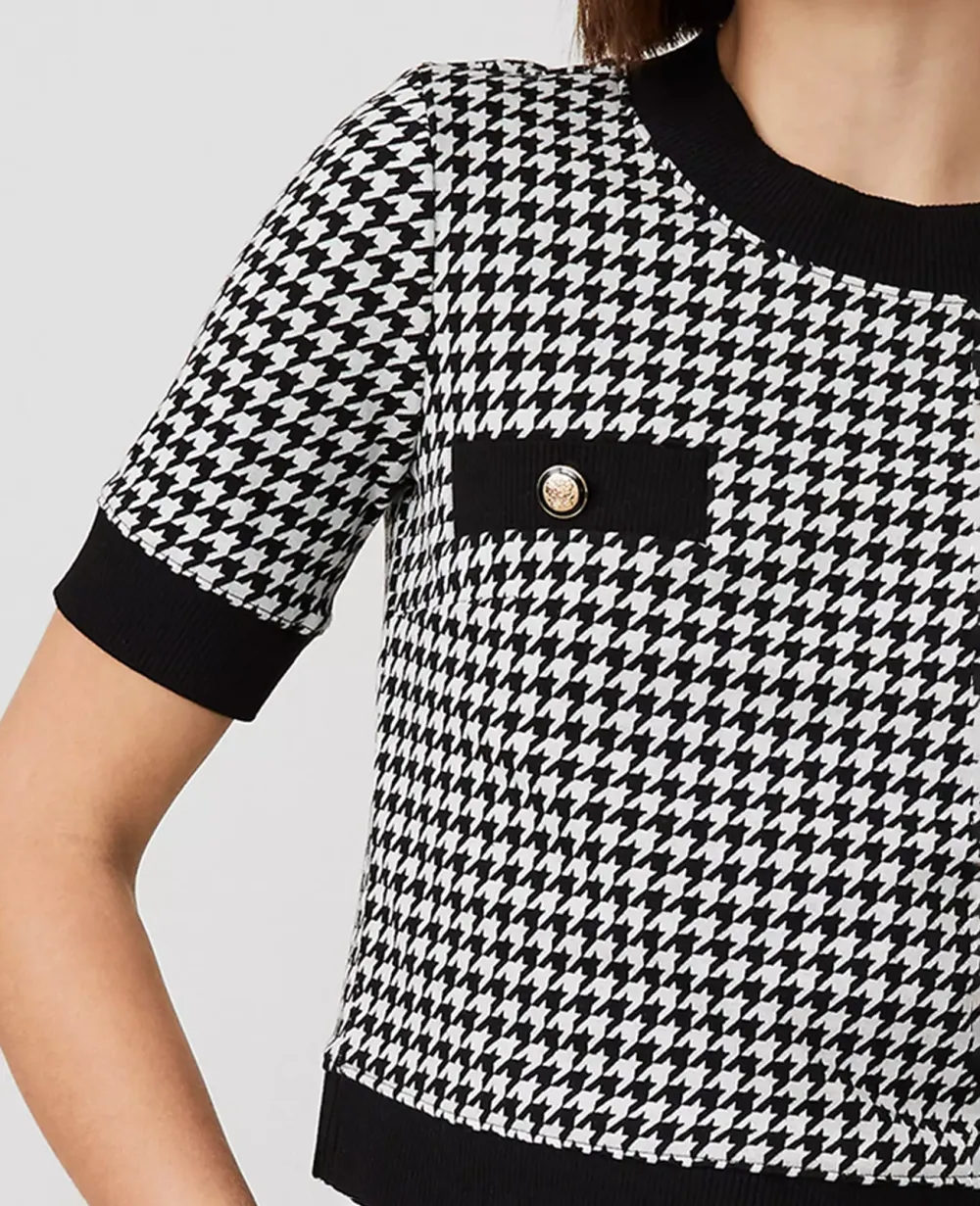 Sweater Trim Top