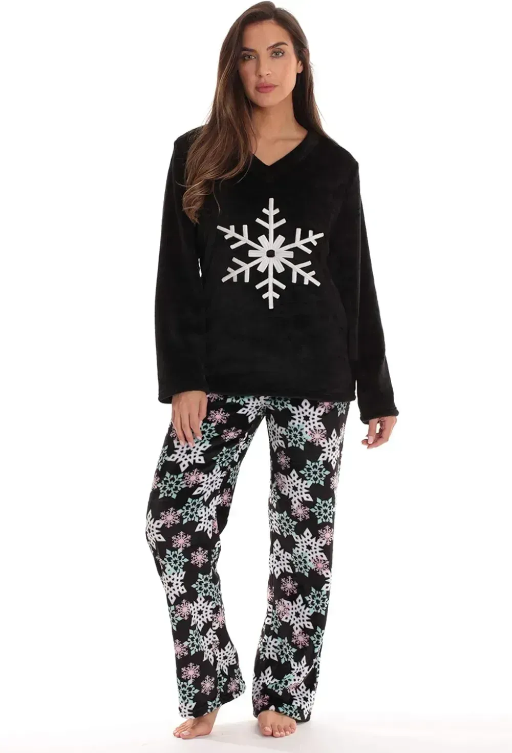 Plush Pajama Sets for Women
