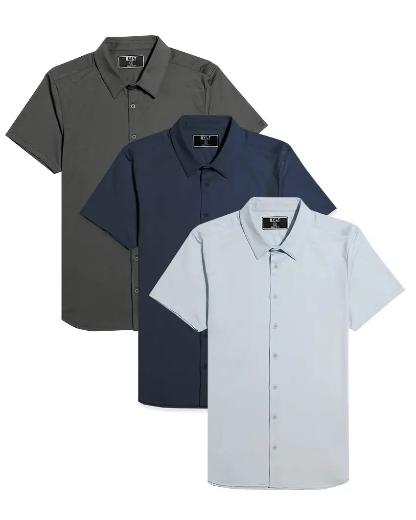 Executive Stretch Short Sleeve - Custom 3 Pack