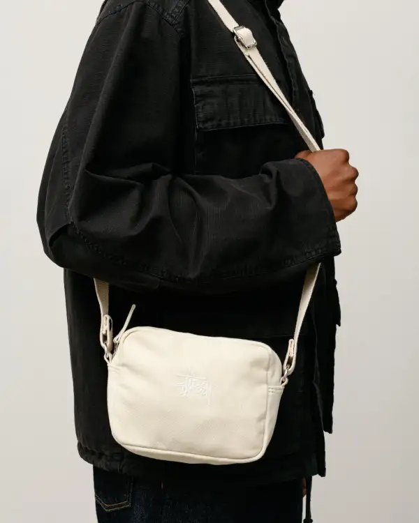 CANVAS SIDE POUCH