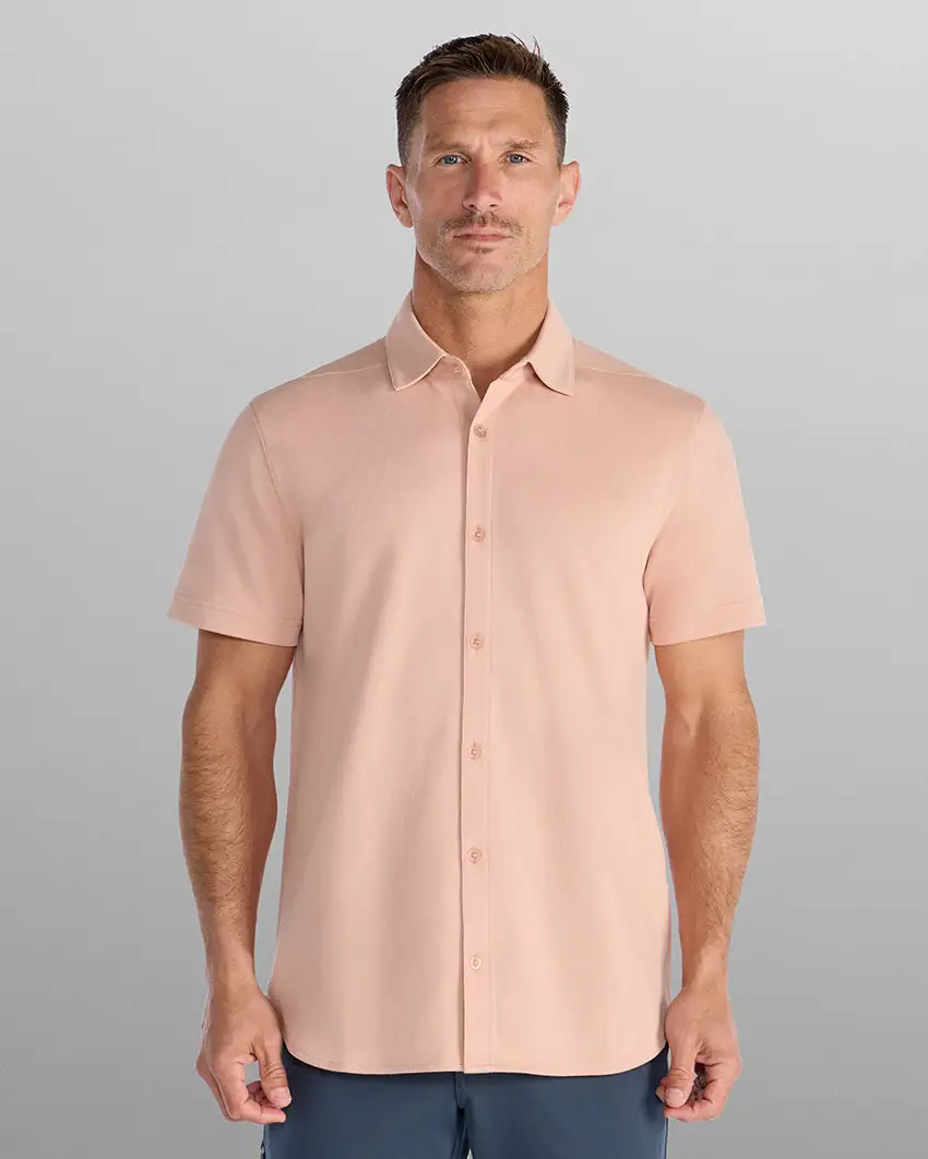 Bayside Oxford Short Sleeve Button Down