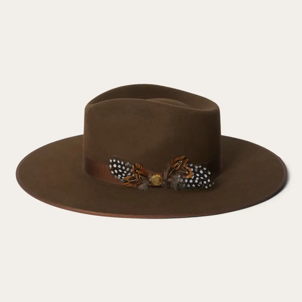 Midtown Wide Flat Brim Hat