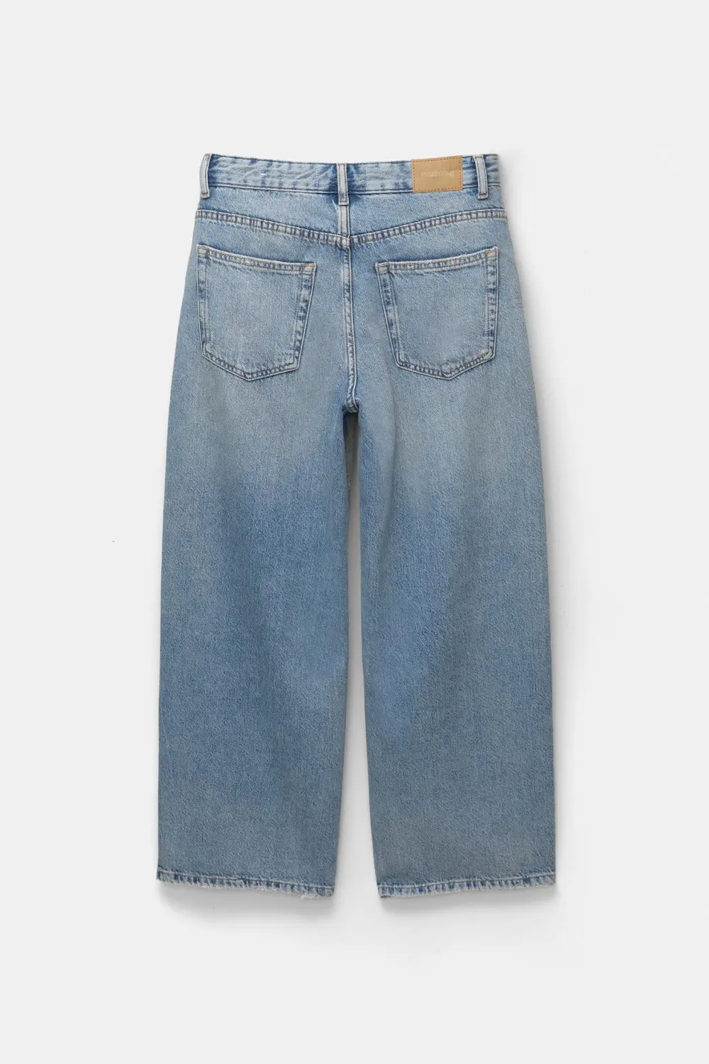 Jeans wide leg cropped