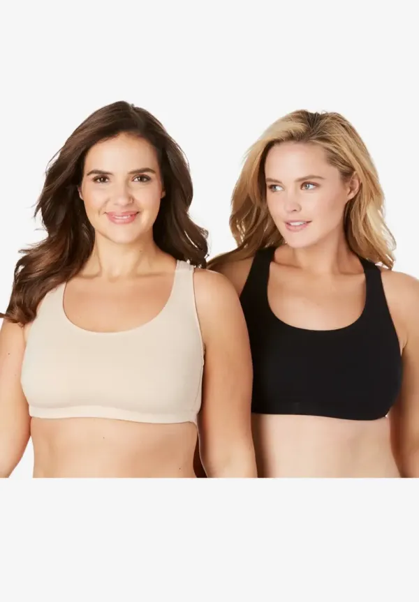 Wireless Sport Bra 2-Pack
