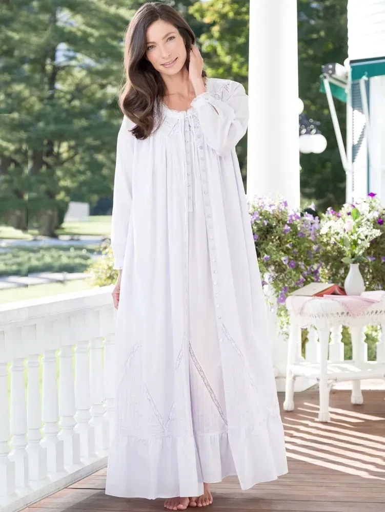 Eileen West Moonlight Sonata Cotton Robe