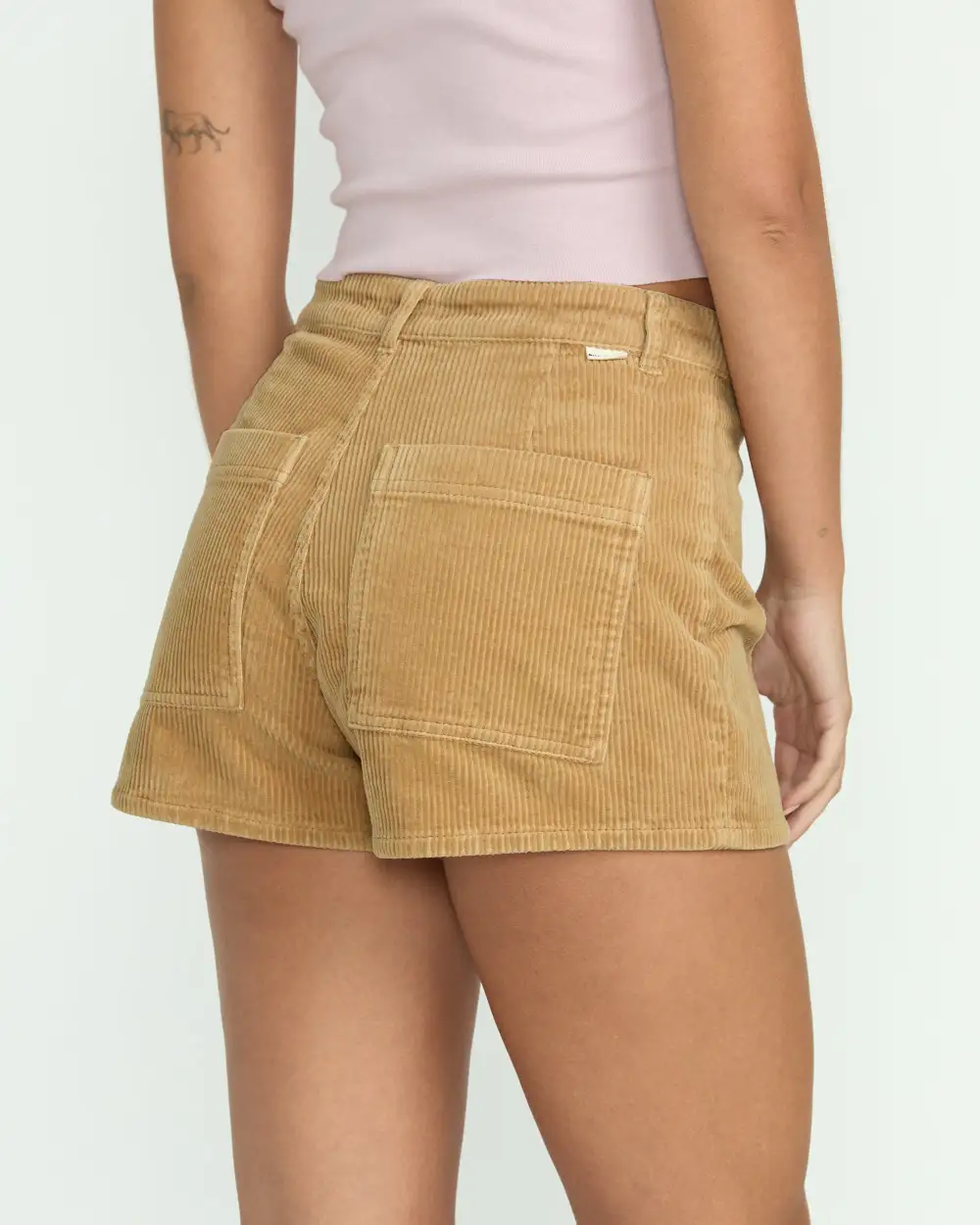Free Fall Corduroy Shorts - Khaki
