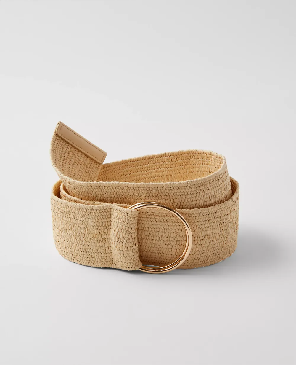Straw Stretch Ring Belt