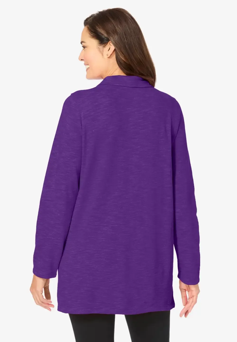 French Terry Quarter-Zip Sweatshirt