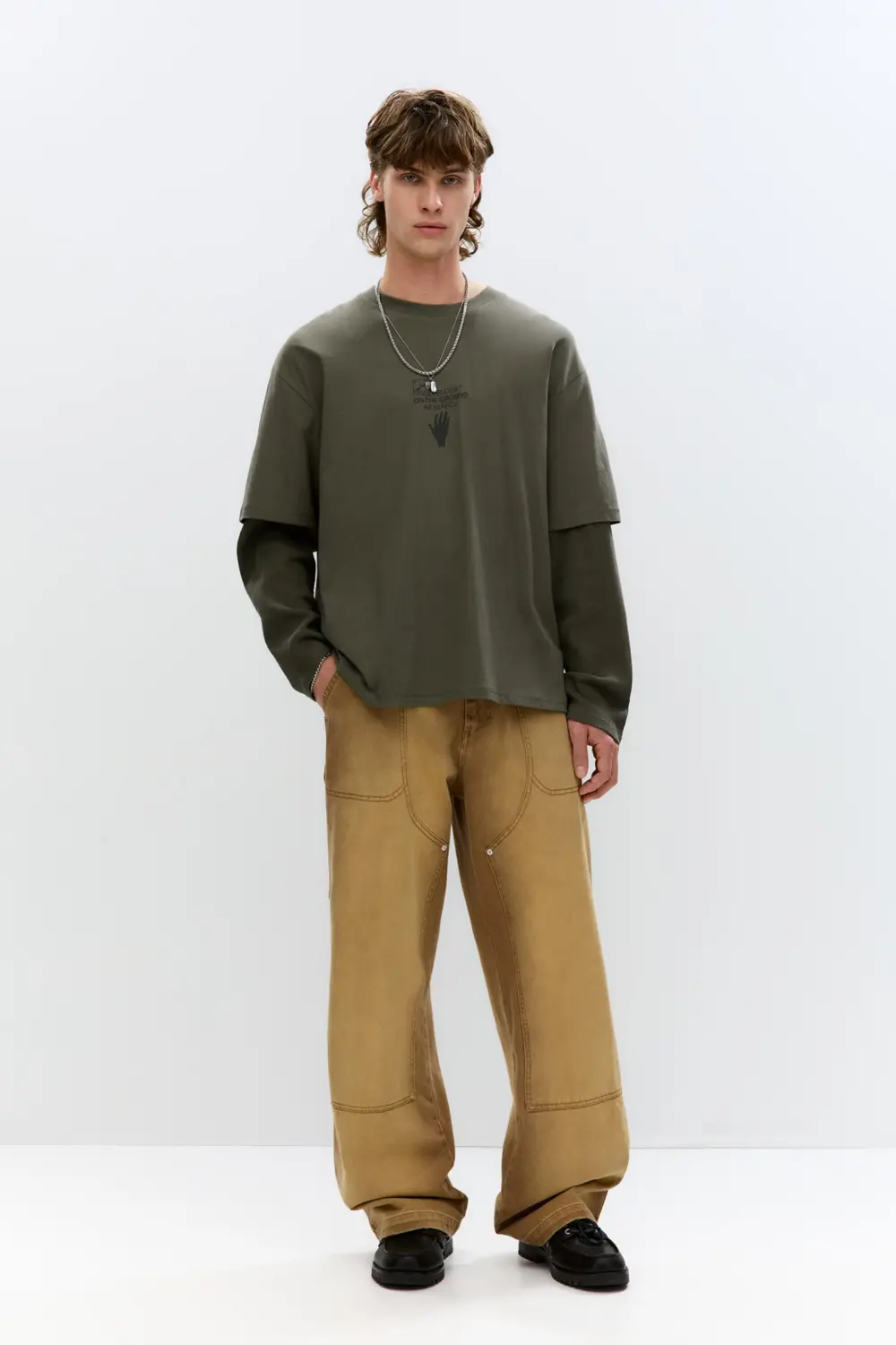 Double sleeve T-shirt