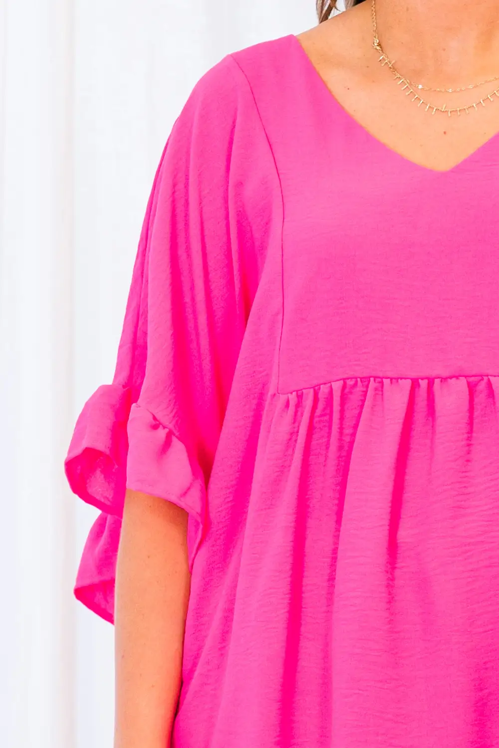 Holding Steady Top, Barbie Pink