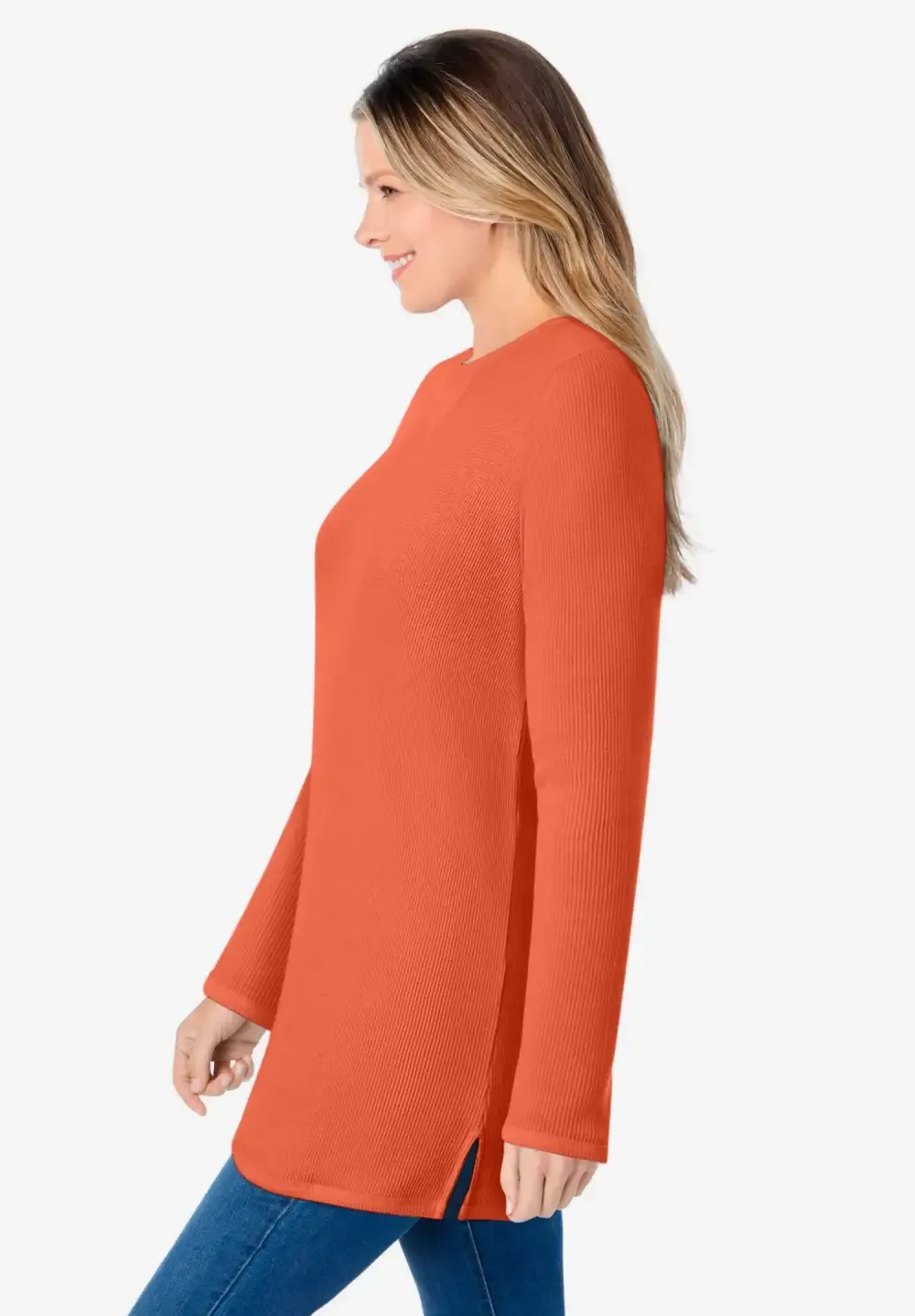 Waffle Thermal Sweatshirt
