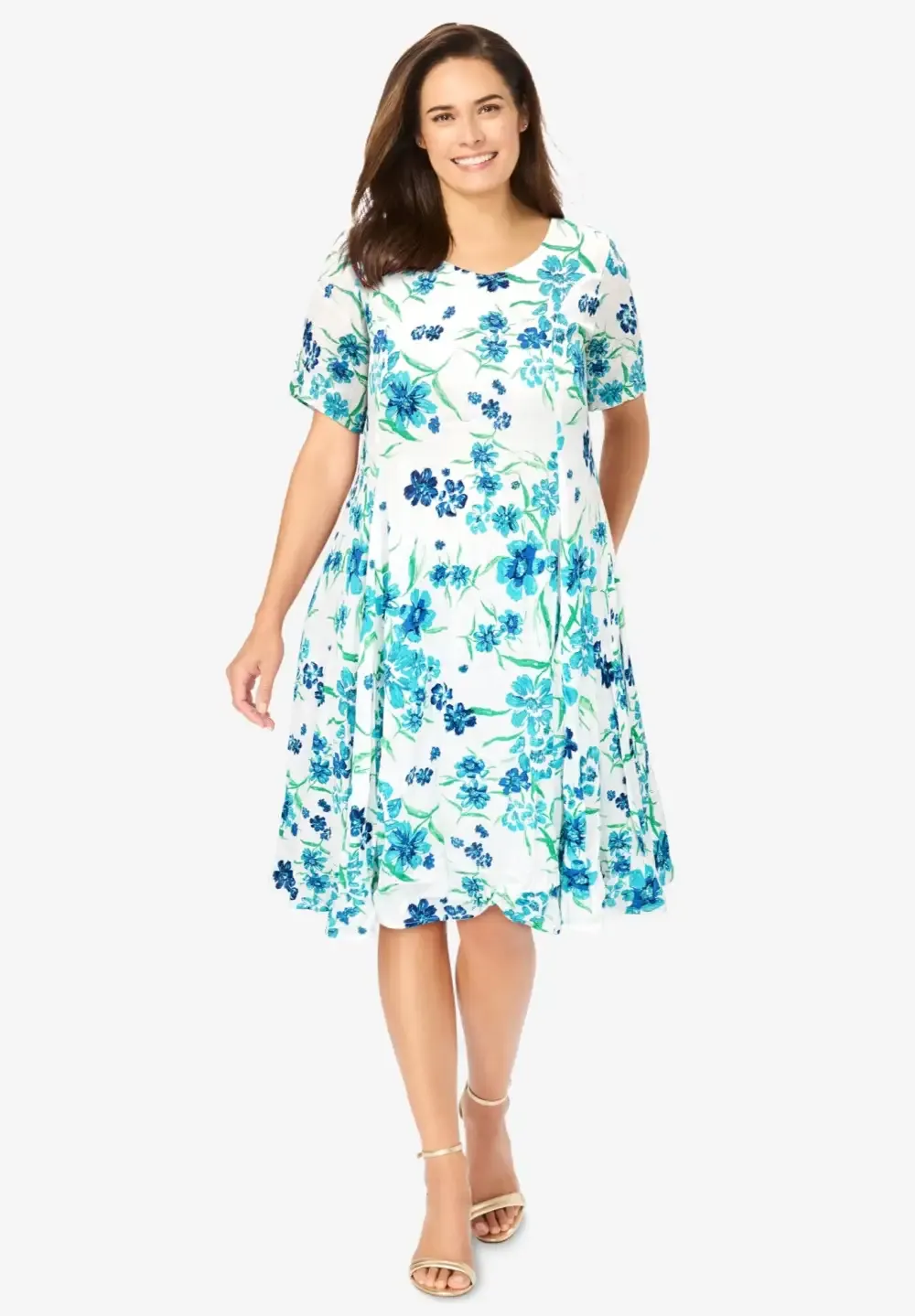 Short Crinkle Dress