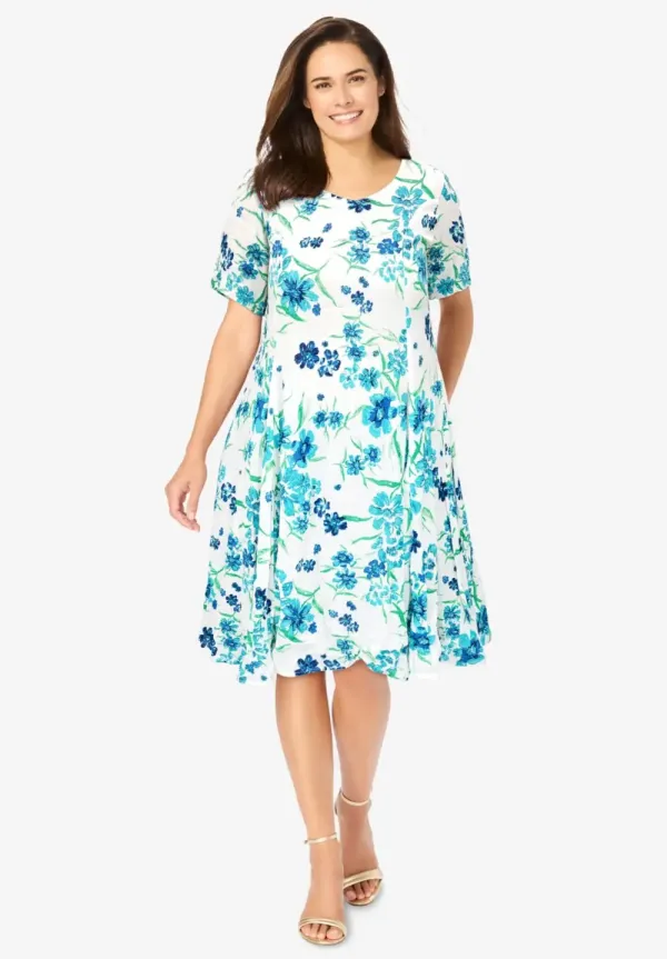 Short Crinkle Dress