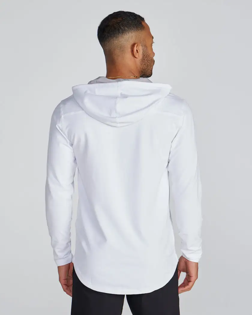 Drop-Cut: Lux Hooded Henley