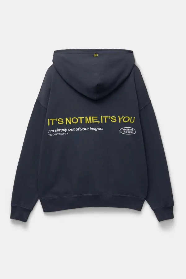 Sudadera capucha boxy
