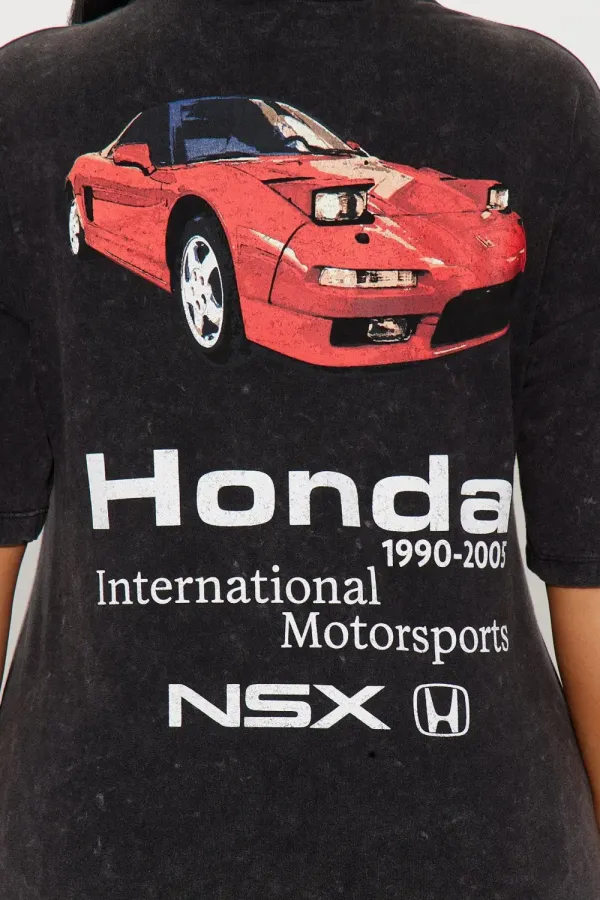 Honda International Motorsport Washed Tee - Black