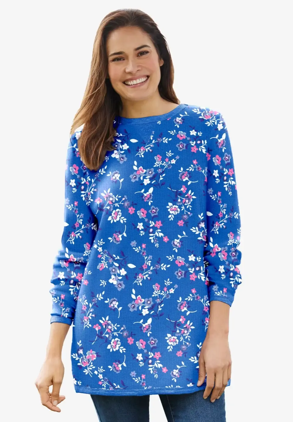 Waffle Thermal Sweatshirt