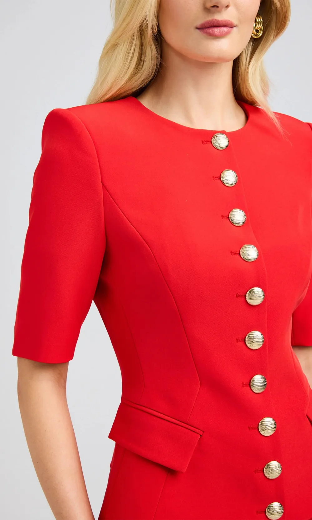 Adriana Crepe Jacket