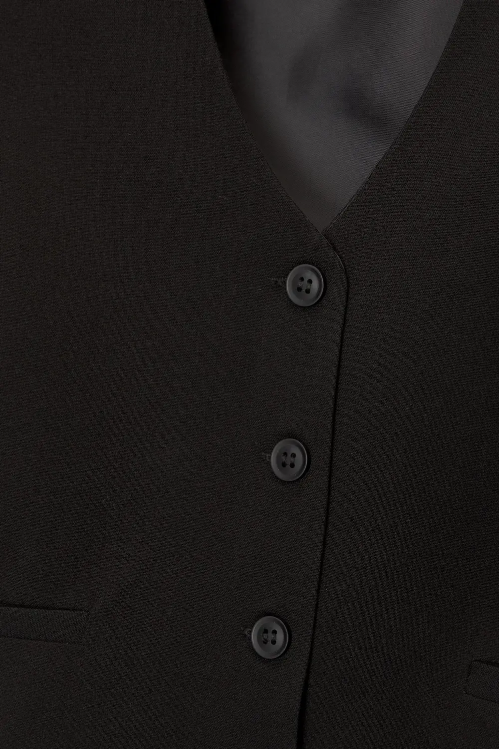 Button-up suit vest