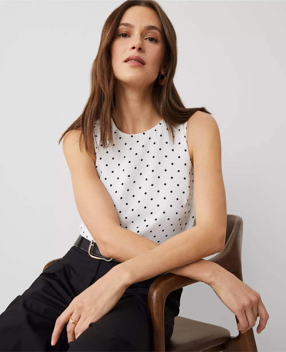 Dotted Tank Top