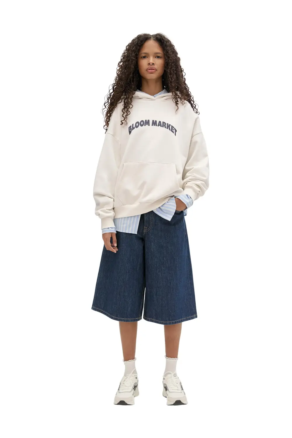 Sudadera capucha Bloom Market