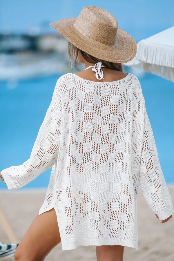 Shape Shift Blue Cover-Up Dress