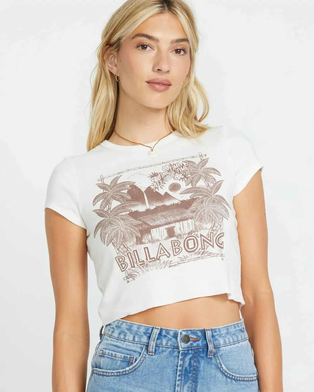 Sweet Moments Tee - Salt Crystal
