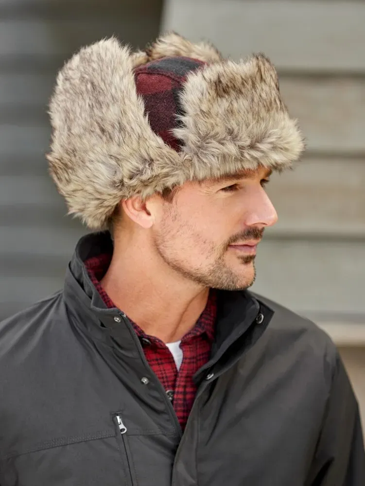 Faux Fur Bomber Hat for Women and Men