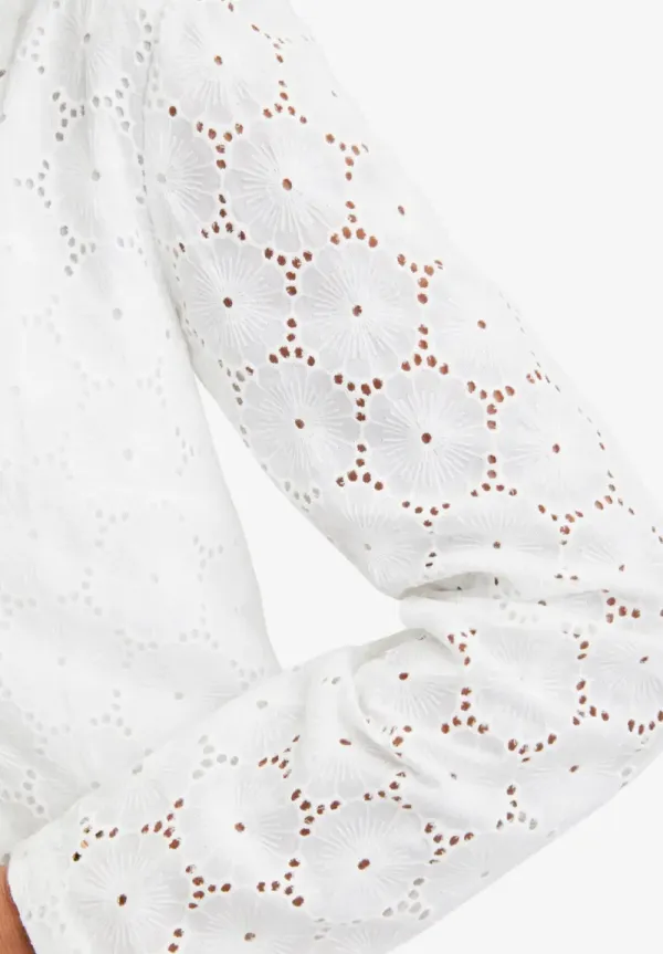 Eyelet Blazer