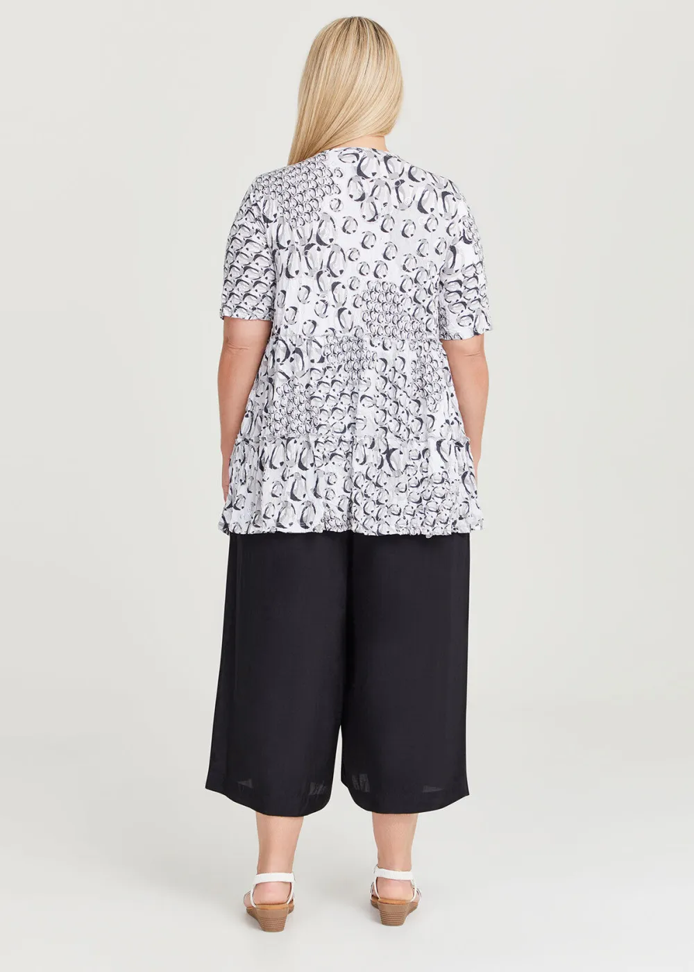 Tier Bamboo Foil Crush Top