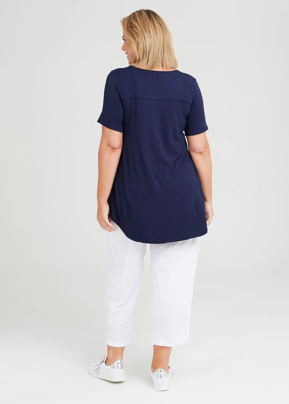 Bamboo Base Short Sleeve Top