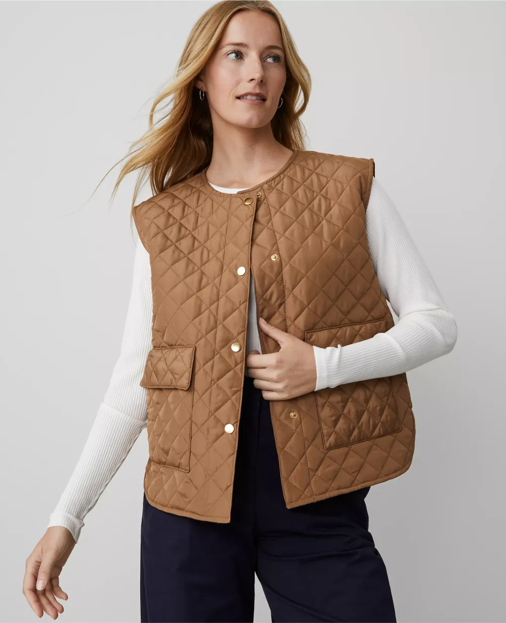 Weekend Collection Quilted Puffer Vest