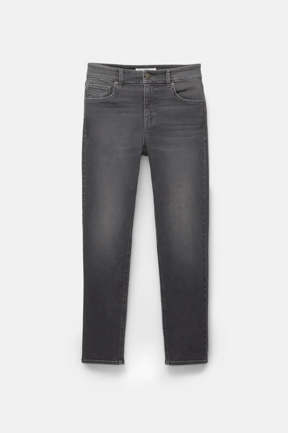 Jeans skinny tiro medio