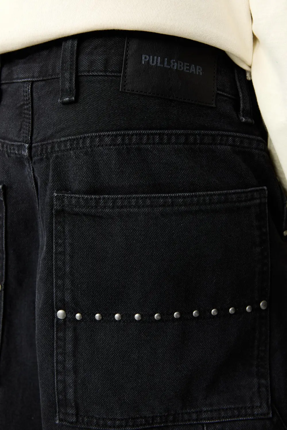 Studded carpenter jeans