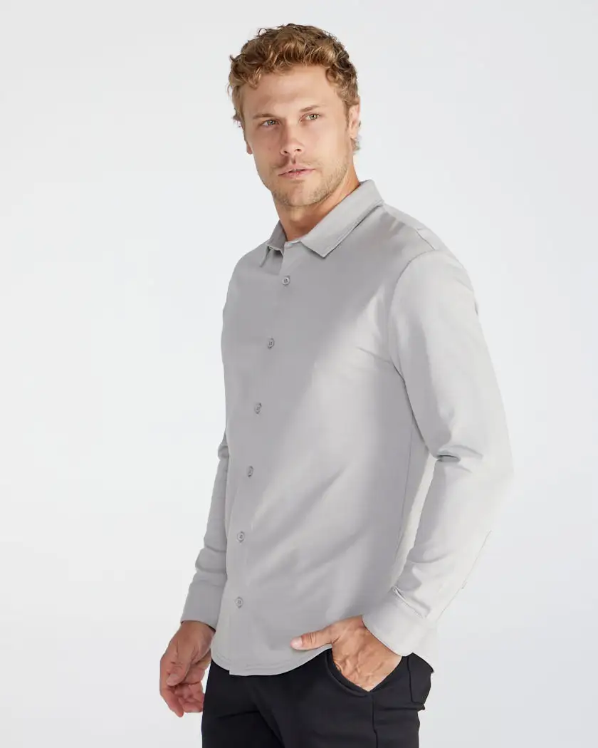 Lux Long Sleeve Button Down