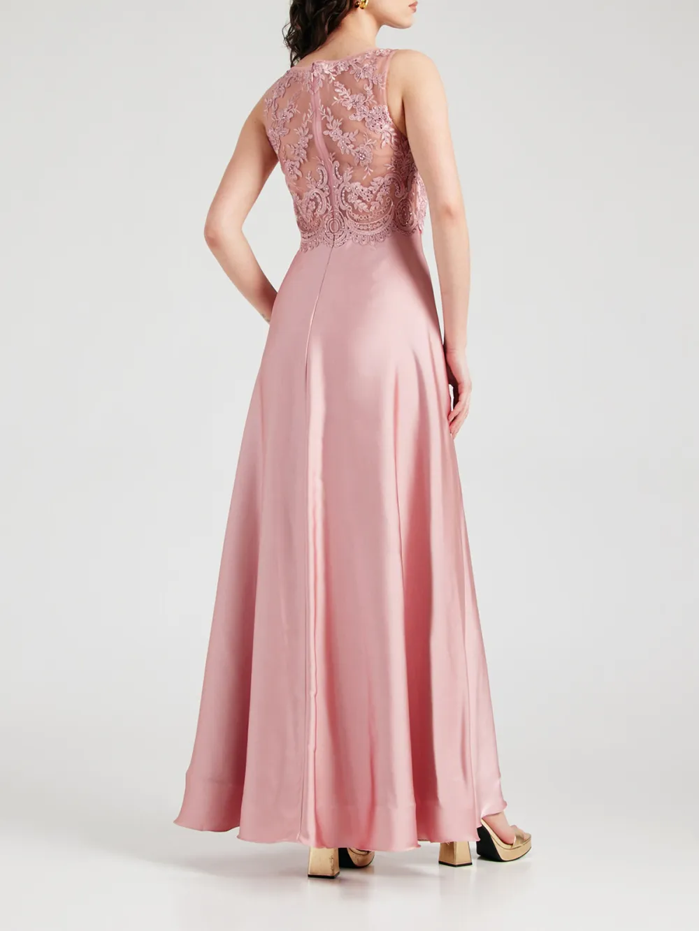 Lace Casual Style Sleeveless Dress