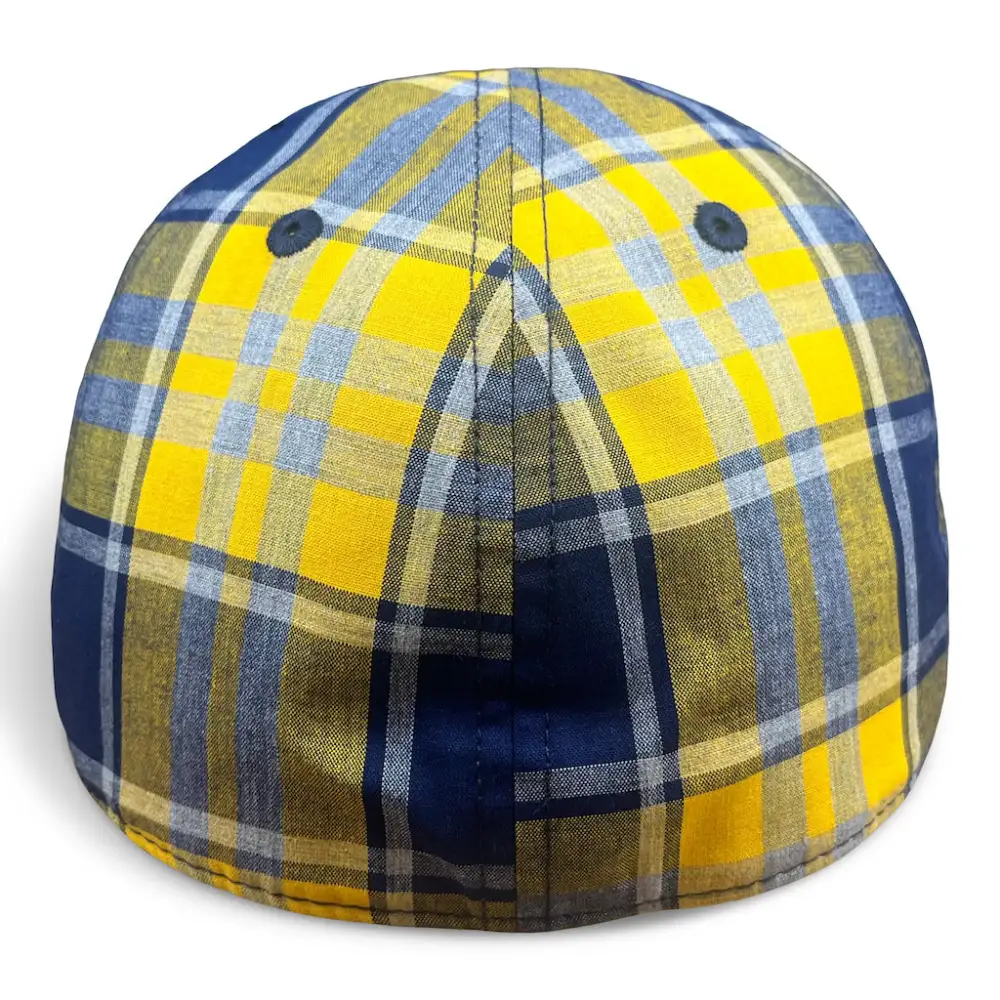 The Sweetwater Plaid Trainer Boston Scally Cap - Goldwater