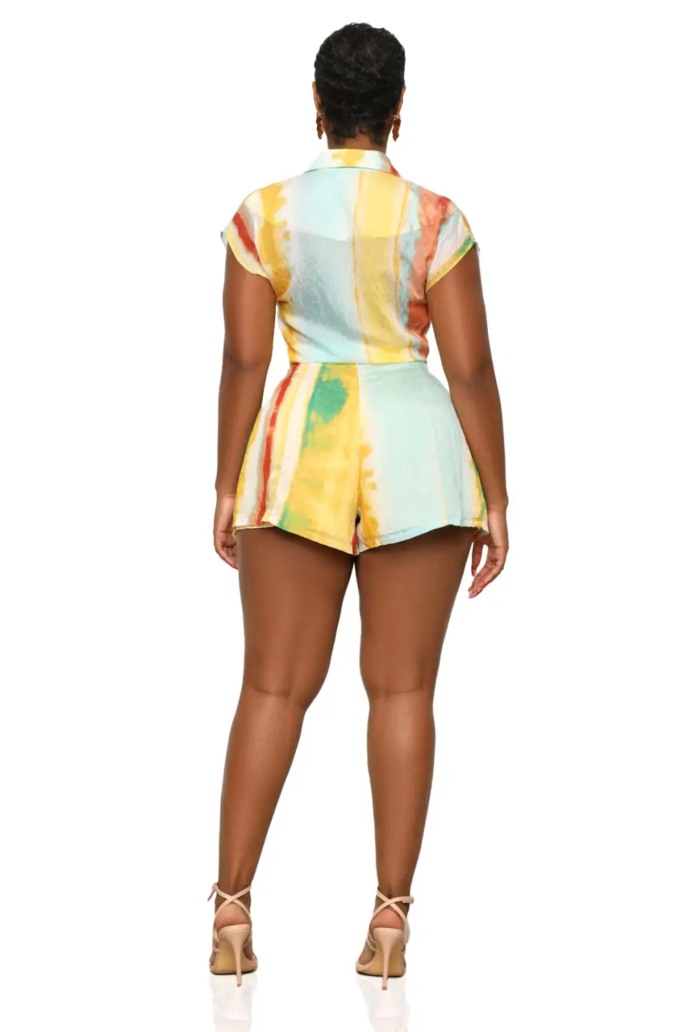 Lush Lagoon Short Set-FINAL SALE