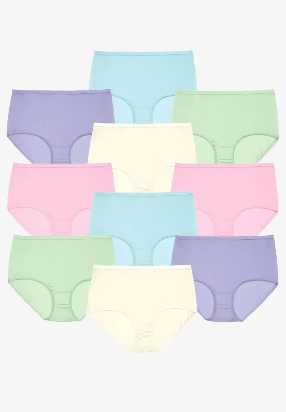 Full Coverage Cotton Brief 10-Pack