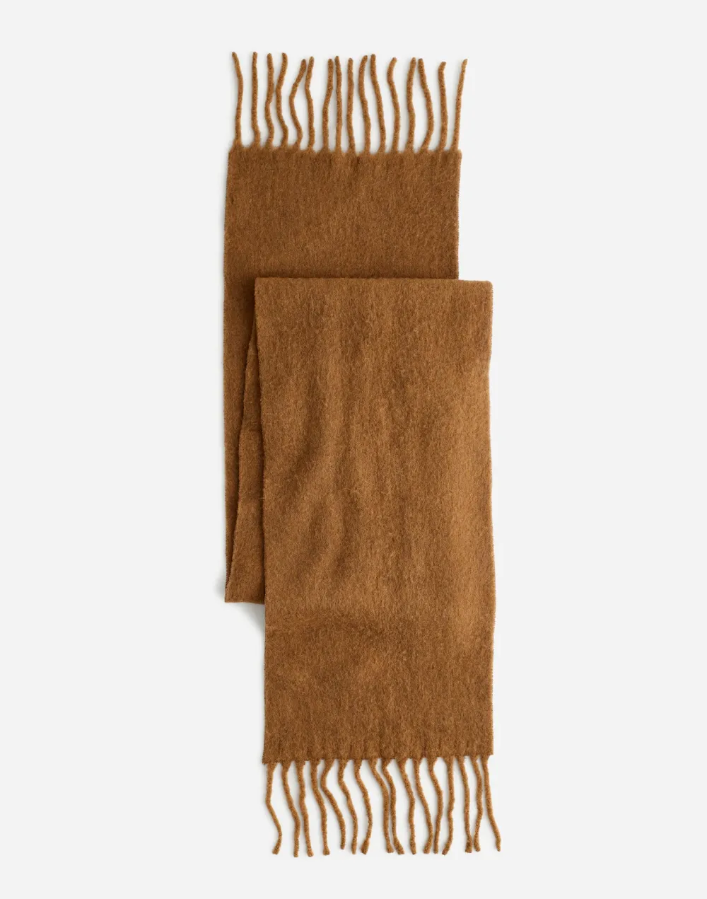 Camel Alpaca-Blend Scarf