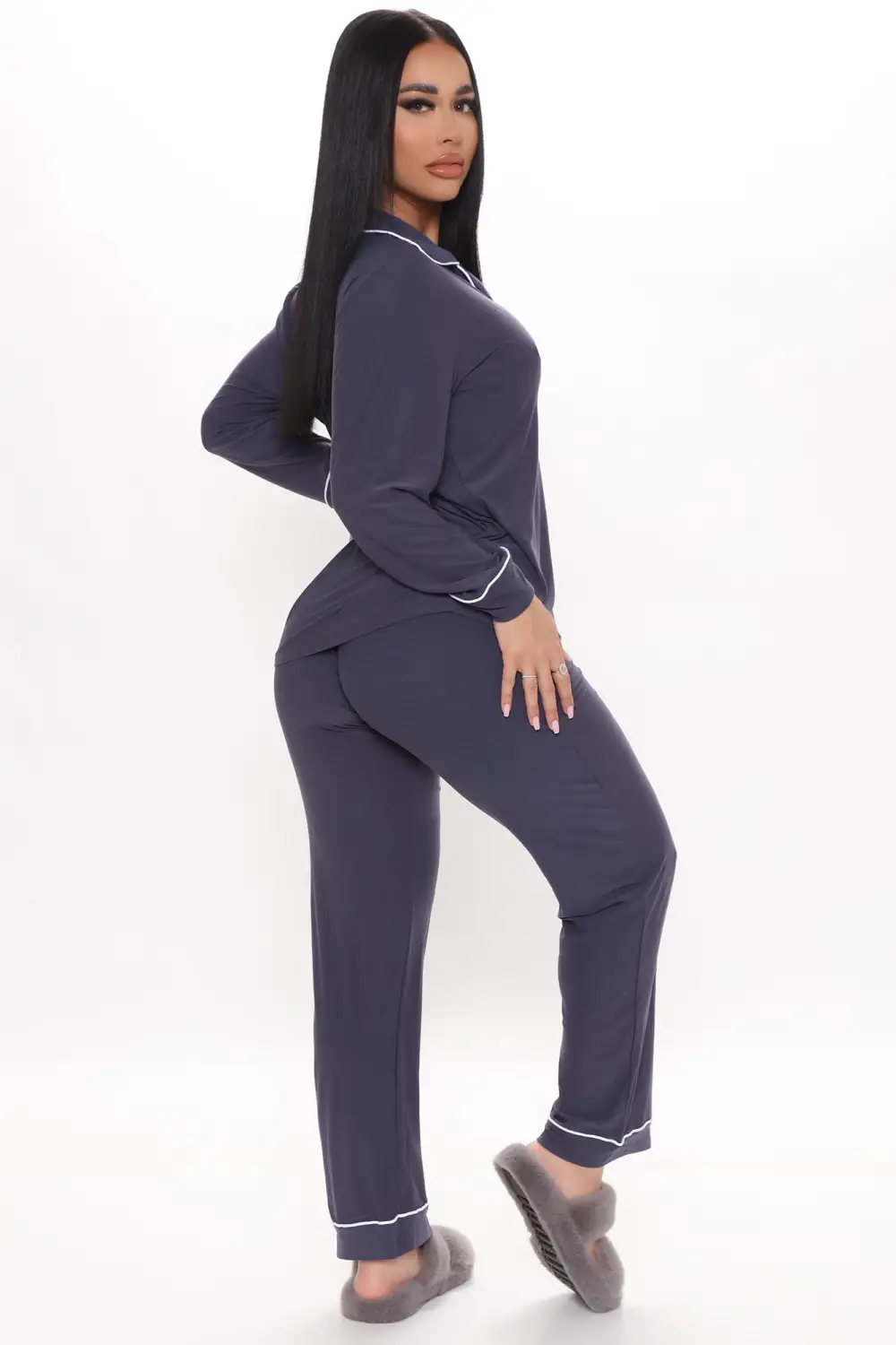Awakeish PJ Pant Set - Navy