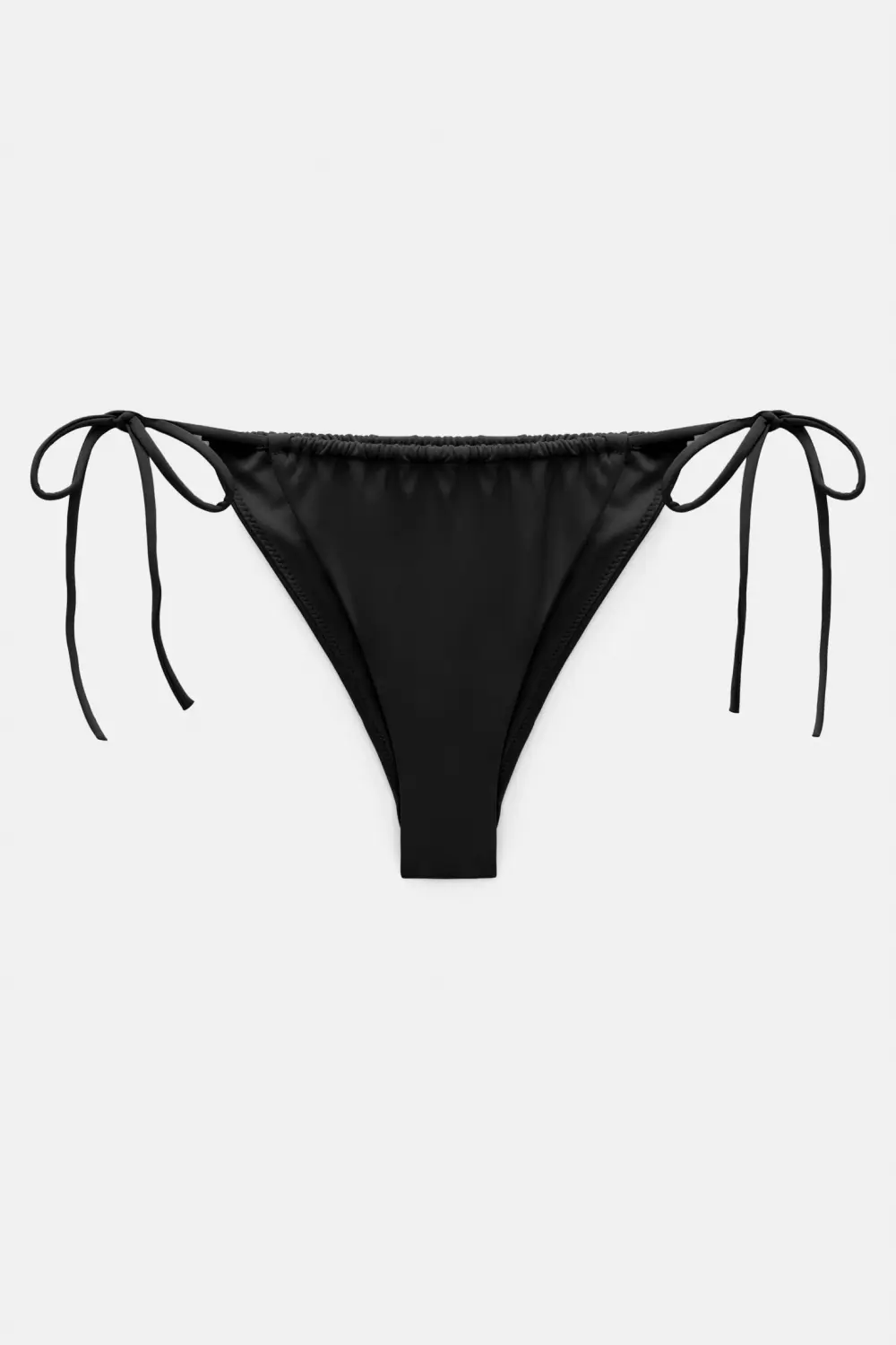 Basic gathered bikini bottoms
